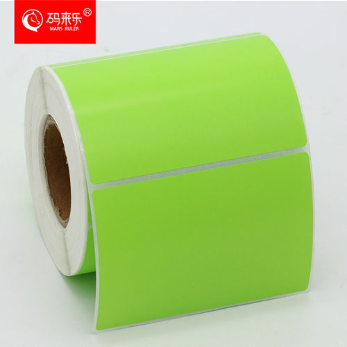 彩色热敏不干胶标签 三防技术与条码打印的完美结合